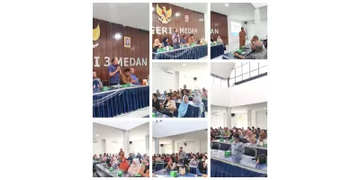 “Perkuat Sinergi Sekolah dan Orang Tua, SMAN 3 Medan Gelar Sosialisasi SNBP 2026”