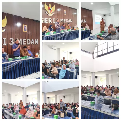 “Perkuat Sinergi Sekolah dan Orang Tua, SMAN 3 Medan Gelar Sosialisasi SNBP 2026”