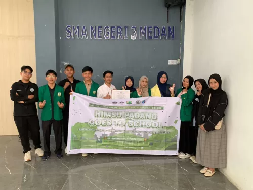 Sosialisasi HIMSU ke SMA Negeri 3 Medan: Inspirasi dan Motivasi Menuju Kampus