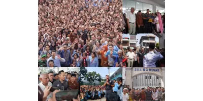 Menko AHY Kunjungi SMAN 3 Medan, Beri Motivasi dan Wawasan Kebangsaan kepada Siswa