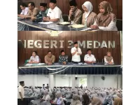 PEMBUKAAN PESANTREN KILAT RAMADHAN 1447 H SMAN 3 MEDAN (Remaja FAST: Berkarakter, Bertanggung Jawab, dan Siap Memimpin di Era Digital)