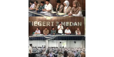 PEMBUKAAN PESANTREN KILAT RAMADHAN 1447 H SMAN 3 MEDAN (Remaja FAST: Berkarakter, Bertanggung Jawab, dan Siap Memimpin di Era Digital)